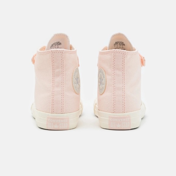 Converse Chuck Taylor Pink and White Girls High Top Sneakers Chucks Size 10.5 - Picture 3 of 4